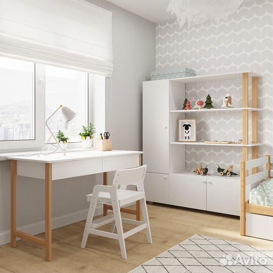 Стеллаж детский для книг и игрушек