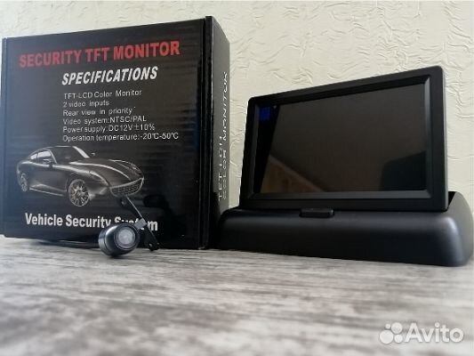 Автомонитор складной для камеры заднего вида