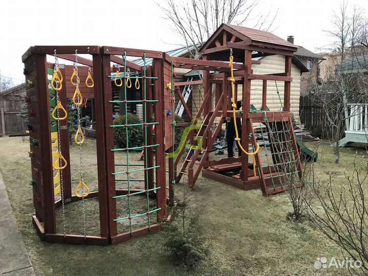 Детская площадка Панда Фани Gride с WorkOut