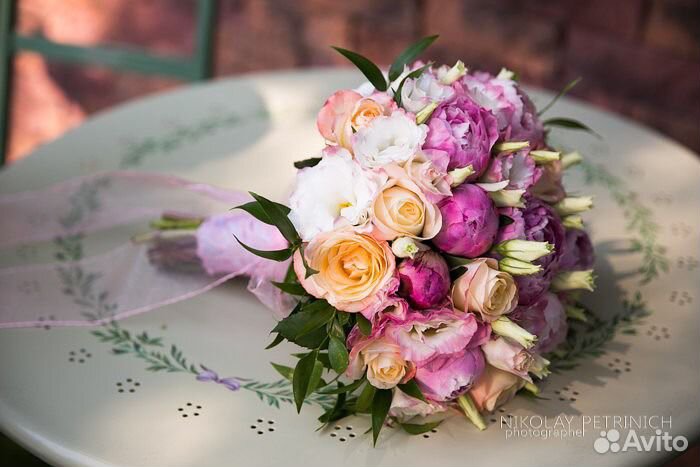 Букет невесты, свадебные аксессуары ручной работы