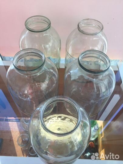 Стеклянная банка 3л, 0,7л