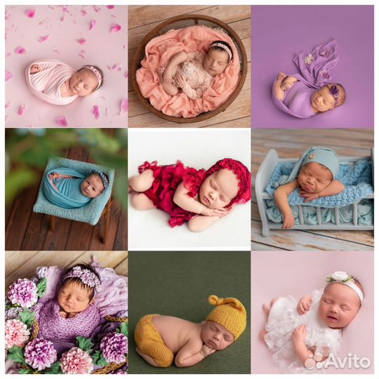 Фотосессия новорожденных