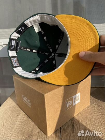 Кепка бейсболка New Era Atlanta Braves fitted (зак