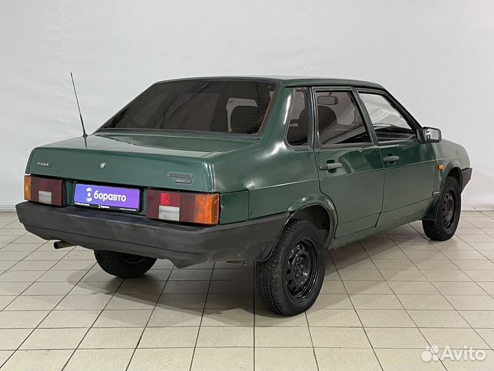 ВАЗ 21099 1.5 МТ, 1999, 202 836 км