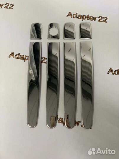 Накладки на ручки хром нерж сталь Camry50/55 11-17