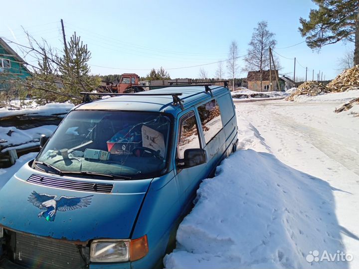 Volkswagen Transporter 2.4 МТ, 1992, 350 000 км