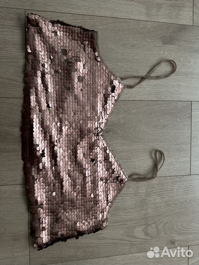 Топ с пайетками