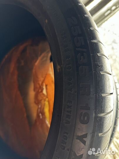 Continental ContiSportContact 5 225/40 R19 и 255/35 R19