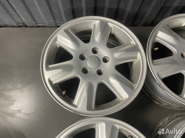 Литые диски на Subaru 5x100 R15