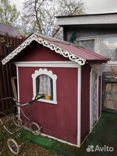 Детский игровой домик уличный