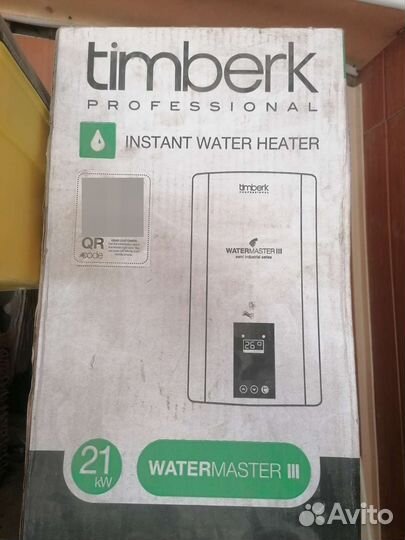 Водонагреватель проточный timberk watermaster III