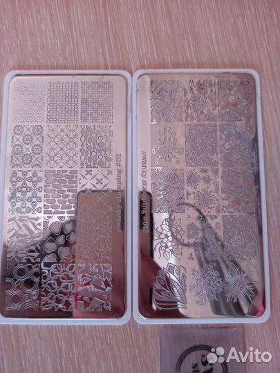 Пластины,лак для стемпинга