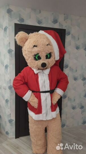 Костюм санты клауса для ростовой куклы