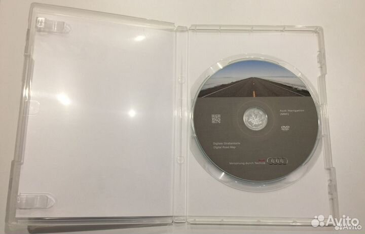Карты навигации Audi MMI 2G Road Map Россия 2018