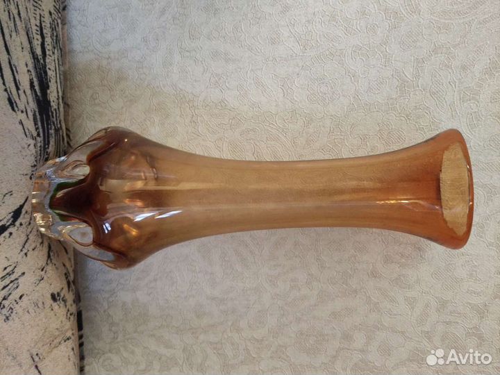 Ваза цветное стекло