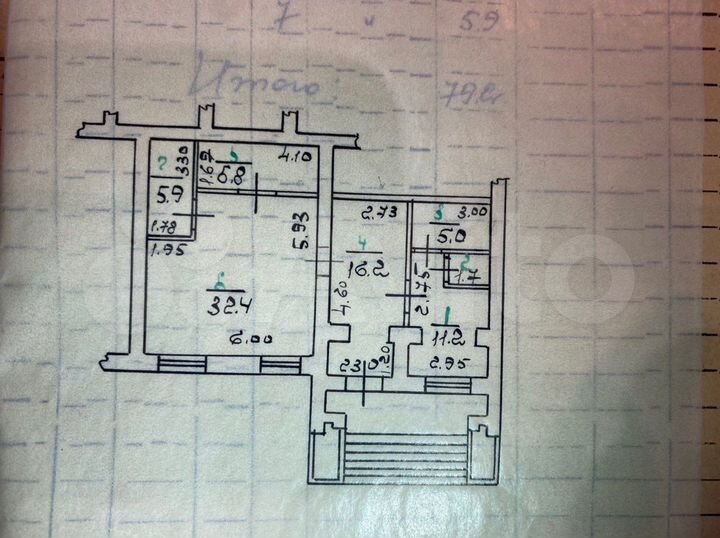 Торговая площадь, 79.2 м²
