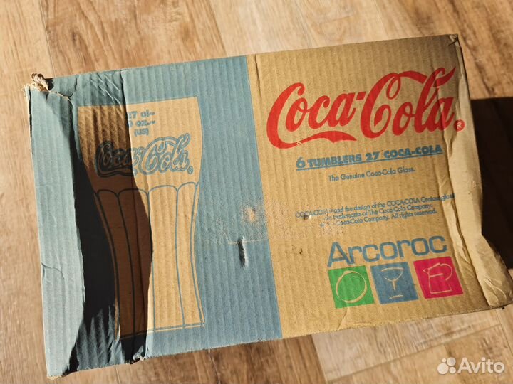 Бокал coca cola