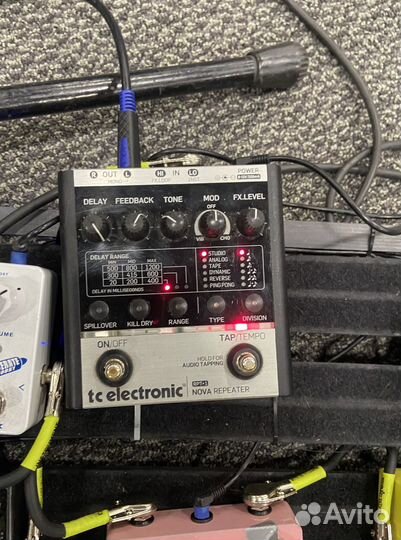 Гитарная педаль Delay Tc electronic Nova repeater