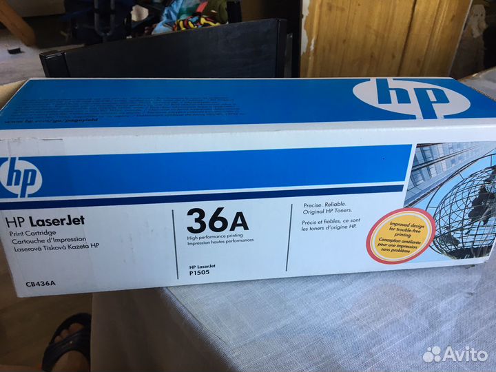 Катредж HP cb436a