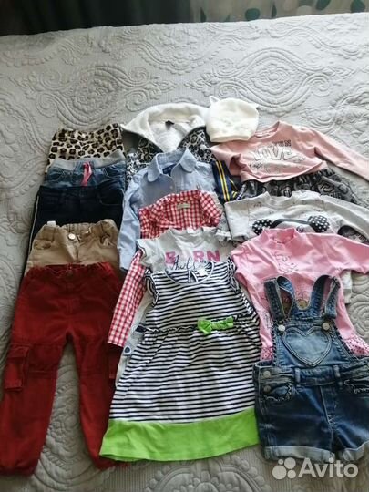 Вещи пакетом на девочку 86,92