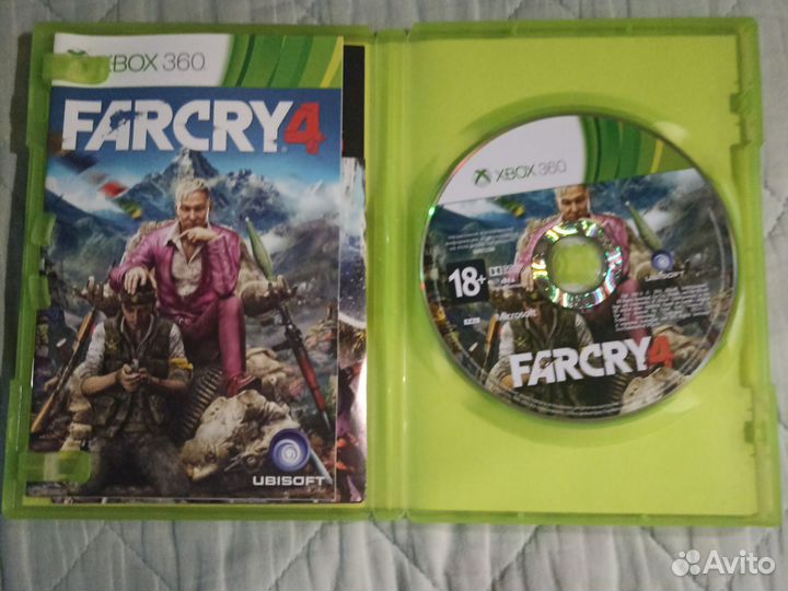 Диски на xbox 360 Far Cry 4