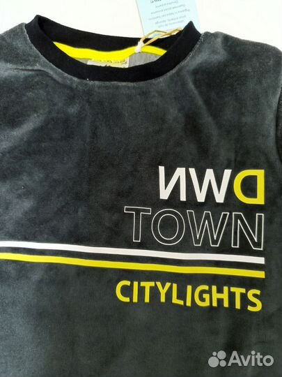 Велюровый костюм для мальчика, 122, 128