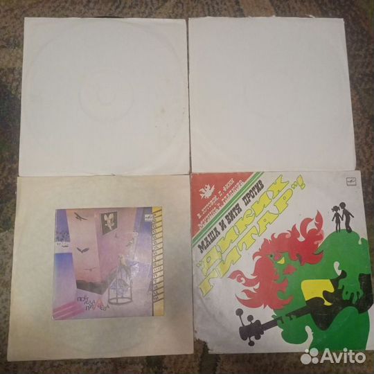 Виниловые пластинки Аквариум, Автограф, Пугаева