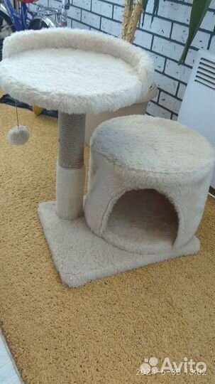 Когтеточка домик для кошки