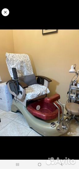 Кресло для педикюра с электроприводом