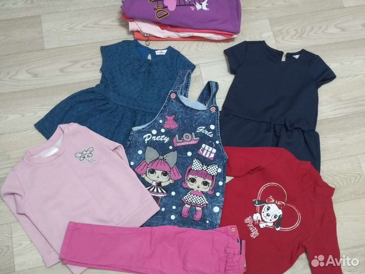 Вещи пакетом на девочку 92
