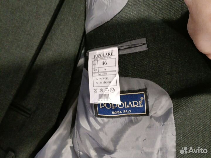 Костюм 48-50 176 италия