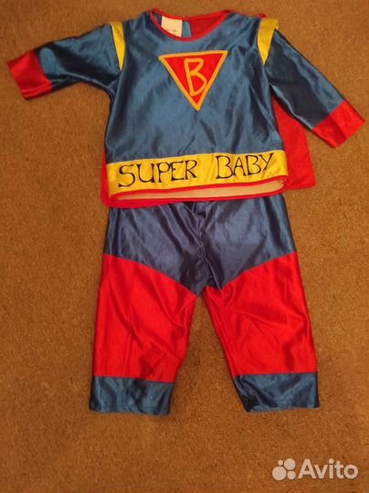 Костюм супергероя малышу