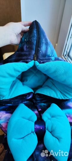 Конверт на выписку зимний (Крошка Енот)