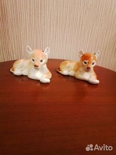 Львята фарфоровые лфз, СССР