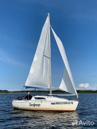 Прогулки на парусной яхте Рыбинское водохранилище