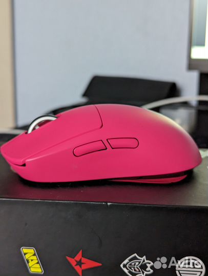 Мышь Logitech G PRO X superlight Pink розовая