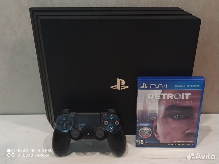 Sony Ps4 Pro 7008B 1tb + Detroit, Trade-In