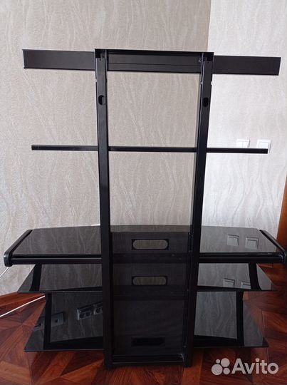 Стеклянная тумба под тв телевизор