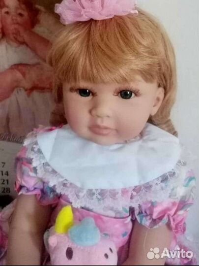 Кукла реборн.60 см Маленькая принцесса