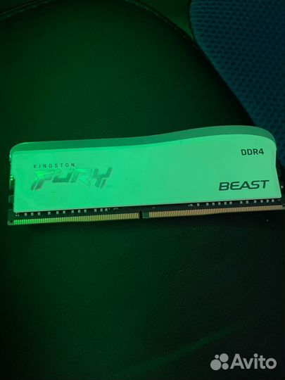 Оперативная память kingston fury beast RGB