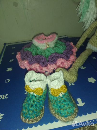 Кукла Лол Lol единорожка вязаная