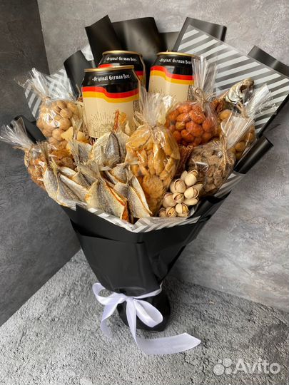 Мужской букет съедобный