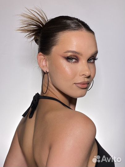 Макияж прически