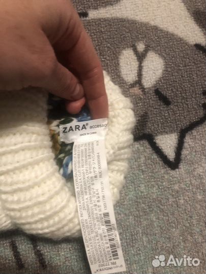 Шапка zara