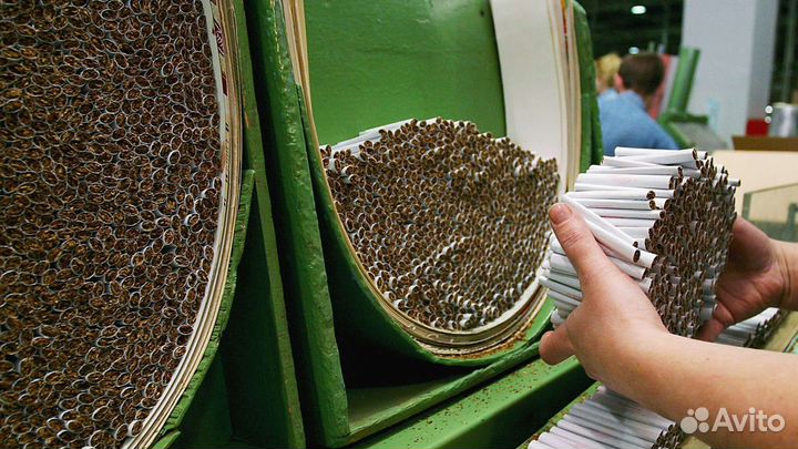 Упаковщик сигарет без опыта Вахта 15/30/45 Москва