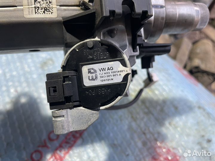 Рулевая колонка замок зажигания Джетта 6