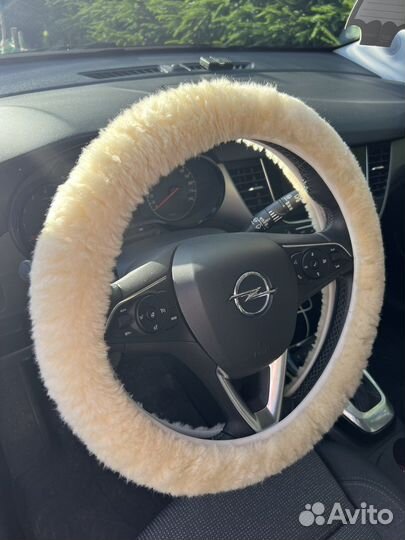 Меховой чехол на руль
