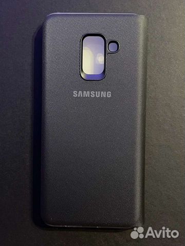 Чехол раскладушка оригинальный Samsung a 8 новый