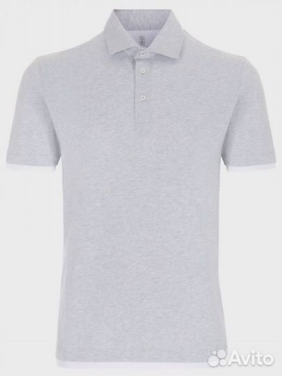 Поло хлопковое Brunello Cucinelli