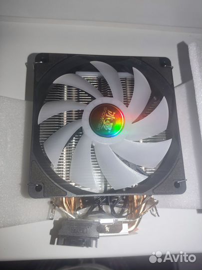 Argb кулер 4 медные трубки